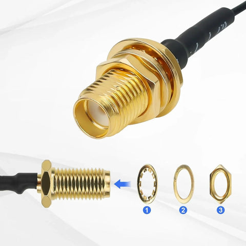 868-928MHz OMNI LoRa Antennas, 900MHz Radio Antenna for Meshtastic & LoRa Green wireless device