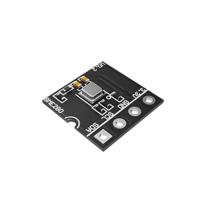 BME280 atmospheric pressure sensor module for IoT and LoRa projects, black PCB board