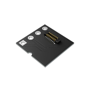 BME280 atmospheric pressure sensor module for DIY IoT LoRa projects, black PCB with gold pins
