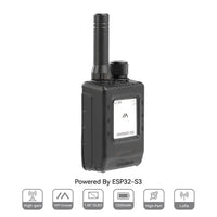 ThinkNode M5 Meshtastic LoRa walkie talkie with ESP32-S3, 1.54-inch display, high-gain antenna