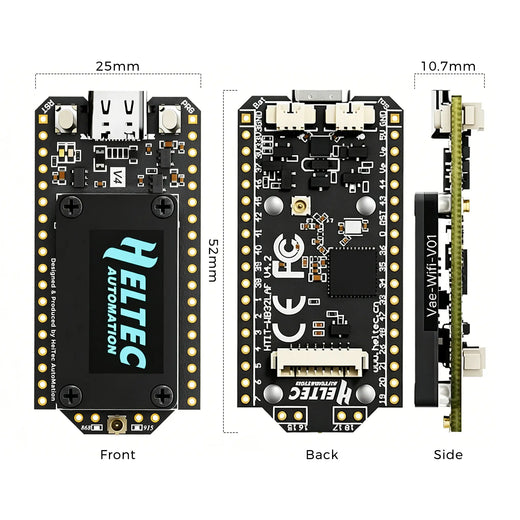 Heltec WiFi LoRa 32 V4 ESP32-S3 SX1262 Meshtastic Compatible IoT Development Board