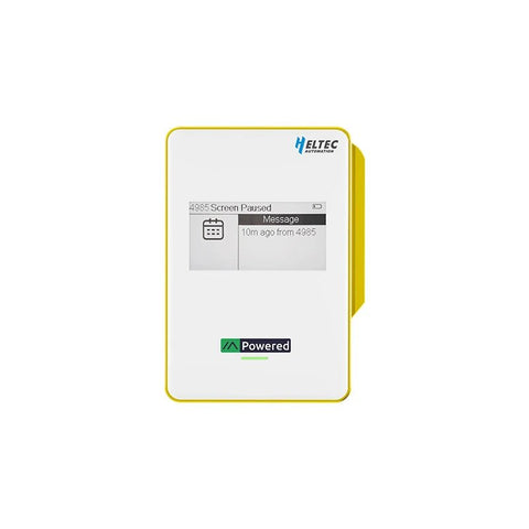 Mesh Pocket M1 10000mah Qi2 Heltec Wireless Meshtastic Magnetic Power Bank Charger Yellow wireless device