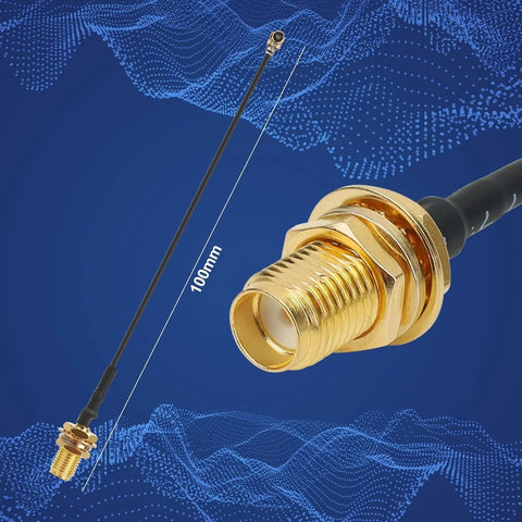 Meshnology 915MHz LoRa Antenna & SMA to U.FL Cable-High Performance, Durable, Long Range for Meshtastic & IoT Applications 17CM-1 Pack wireless device