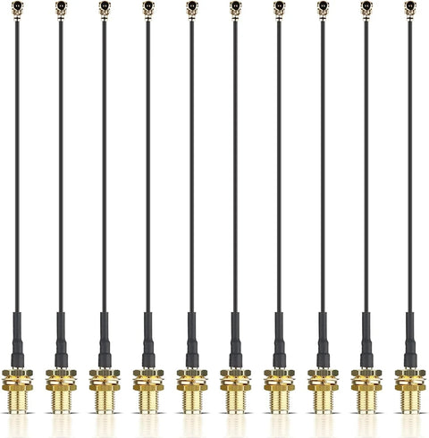 Meshnology 915MHz LoRa Antenna & SMA to U.FL Cable-High Performance, Durable, Long Range for Meshtastic & IoT Applications 20CM-2 Pack wireless device