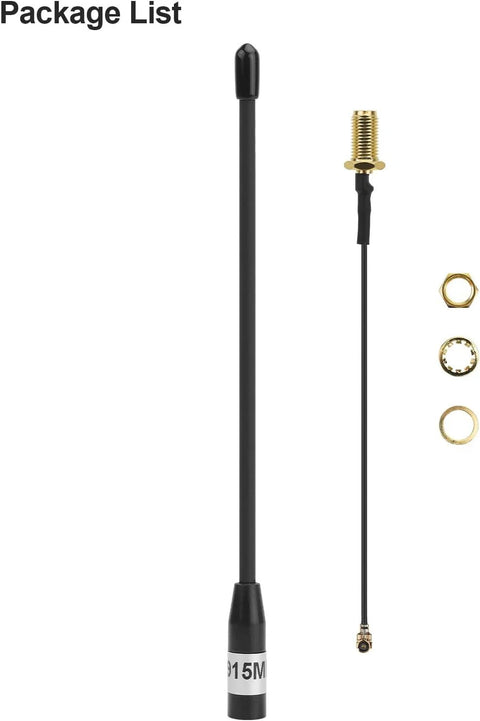 Meshnology 915MHz LoRa Antenna & SMA to U.FL Cable-High Performance, Durable, Long Range for Meshtastic & IoT Applications Pigtail Coaxial Cable-10PCS wireless device