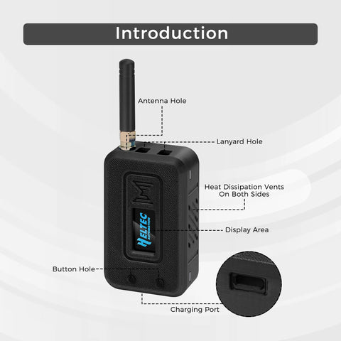 Meshnology N35 ESP32 Heltec WiFi 32 LoRa V3, V4 Complete Meshtastic Device 1 Set (Board+Battery+Case) V3 wireless device