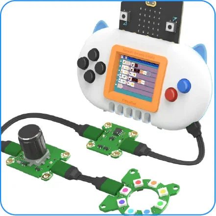 Meshnology Newbit Arcade Shield Expansion for BBC Microbit V2-Game Development & STEM Education Microbit Not Included wireless device