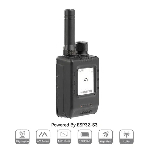 ThinkNode M5 Meshtastic LoRa Transceiver – ESP32-S3 Radio Transceiver with GPS 868 MHz wireless device