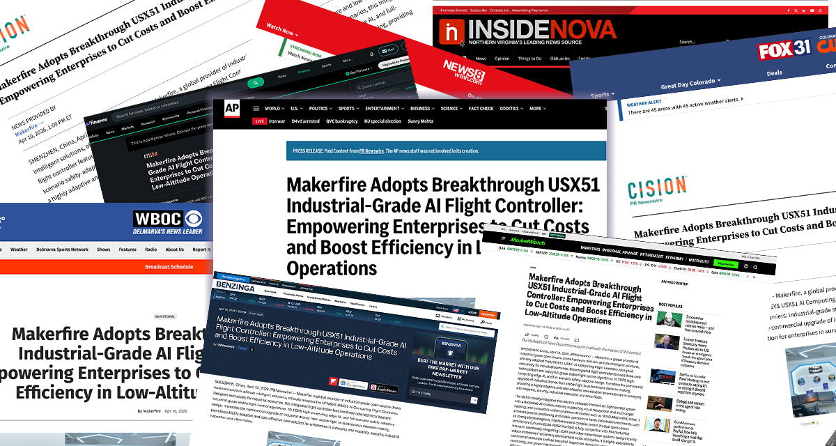 Why Makerfire Adopted the USX51 AI Flight Controller — and What It Means for Enterprise Buyers