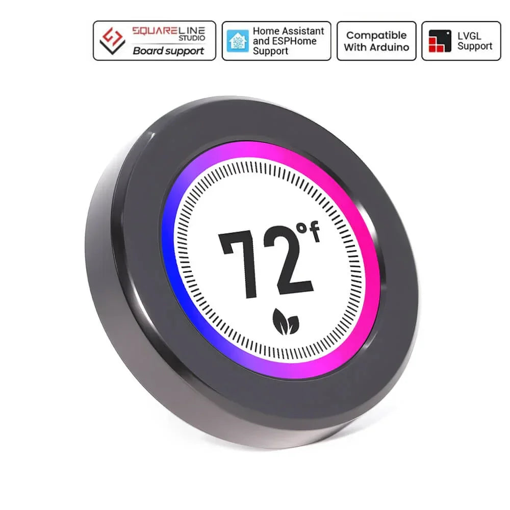 1.28/ 2.1 inch ESP32 Rotary Display Round Knob with Touch Screen compatible with Arduino