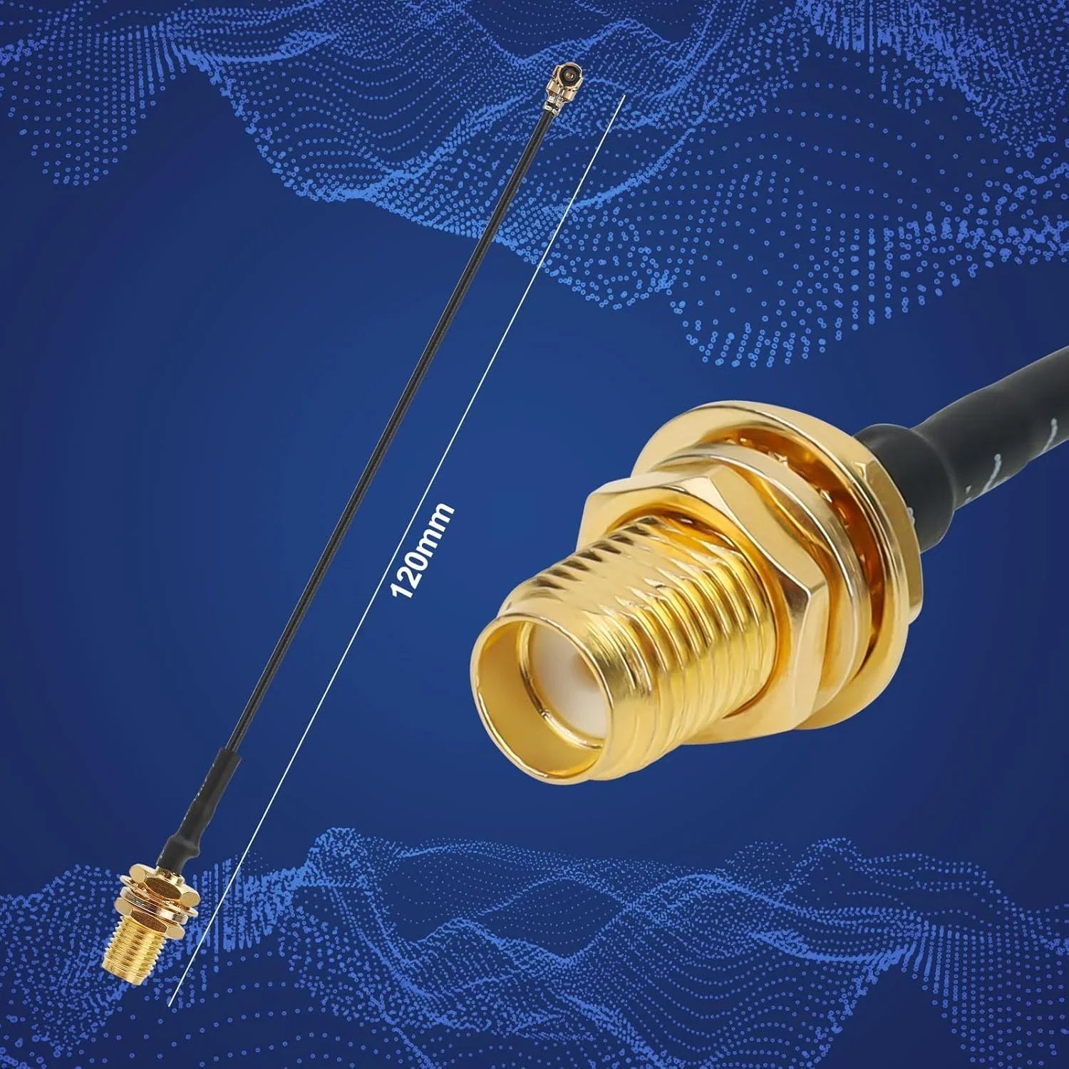868–915MHz 10dBi Omni Whip Antenna – SMA WiFi Antenna for Meshtastic LoRa 20CM-1 Pack wireless device