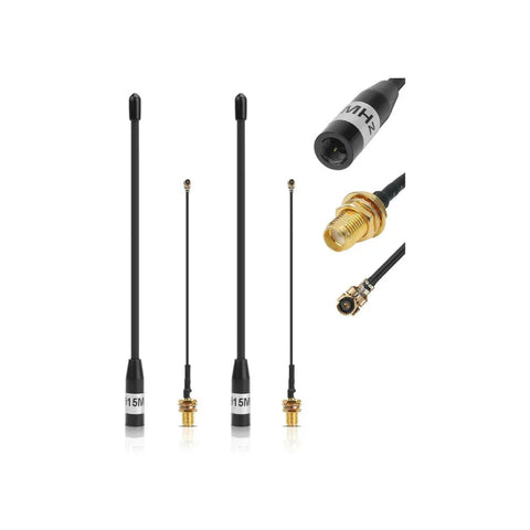 868–915MHz 10dBi Omni Whip Antenna – SMA WiFi Antenna for Meshtastic LoRa 20CM-2 Pack wireless device