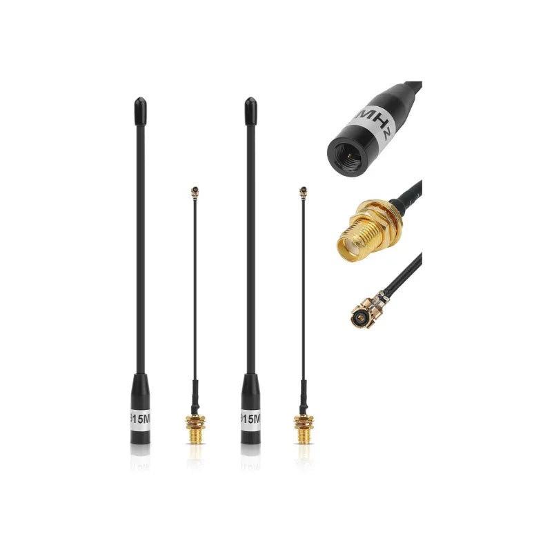 868–915MHz 10dBi Omni Whip Antenna – SMA WiFi Antenna for Meshtastic LoRa 20CM-2 Pack wireless device