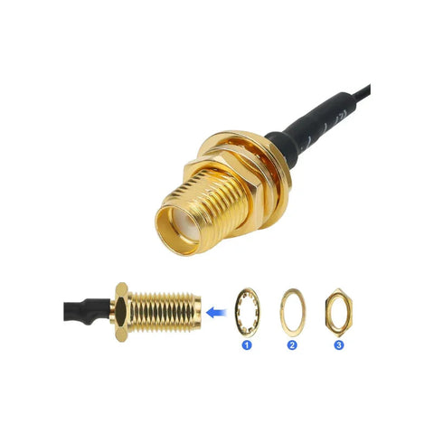 868–915MHz 10dBi Omni Whip Antenna – SMA WiFi Antenna for Meshtastic LoRa 39CM-1 Pack wireless device
