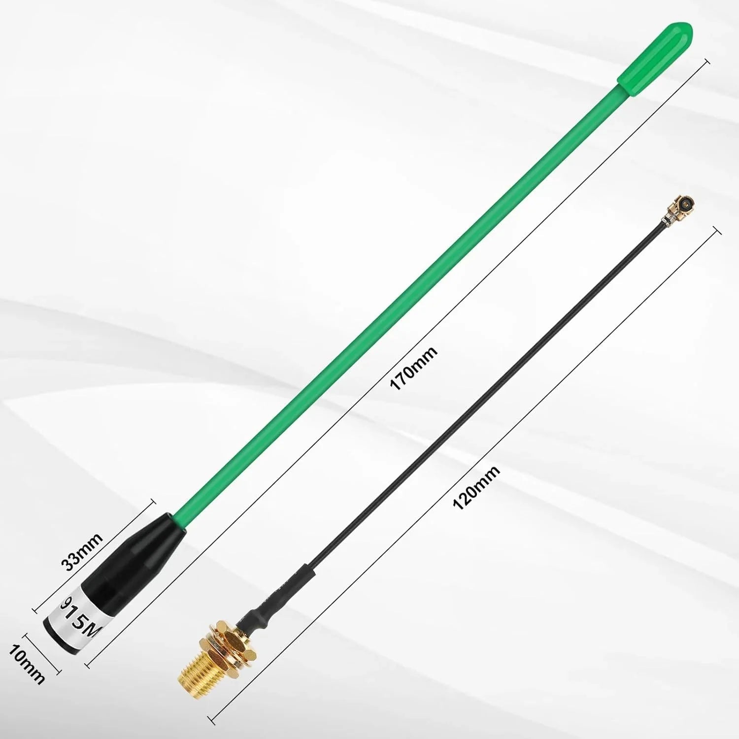 868-928MHz OMNI LoRa Antennas, 900MHz Radio Antenna for Meshtastic & LoRa Green wireless device