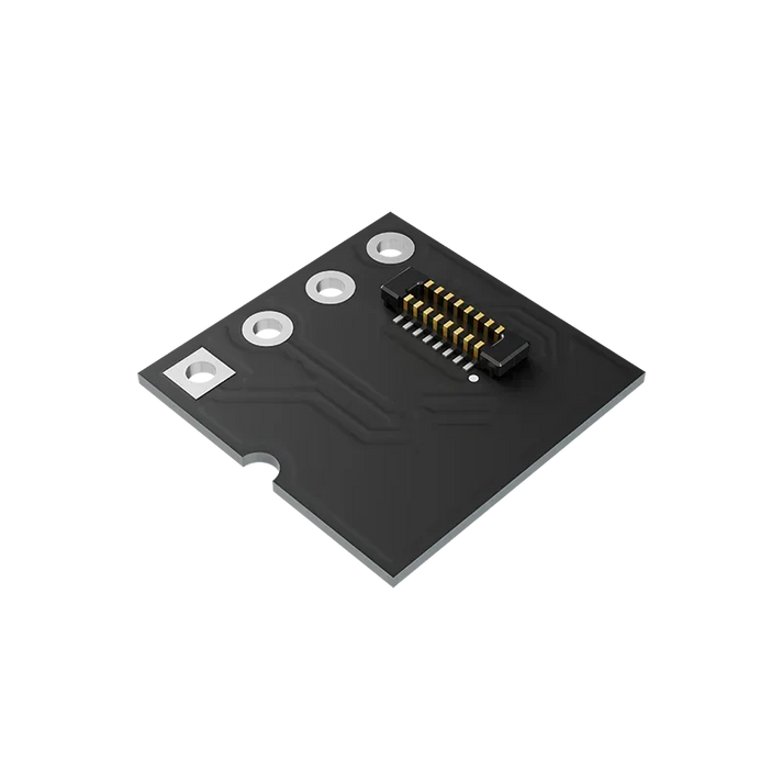 BME280 atmospheric pressure sensor module for DIY IoT LoRa projects, black PCB with gold pins