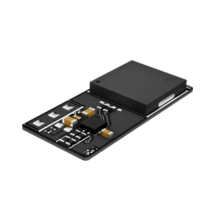 Buzzer module for Heltec WiFi LoRa 32 development board, black PCB with electronic components.
