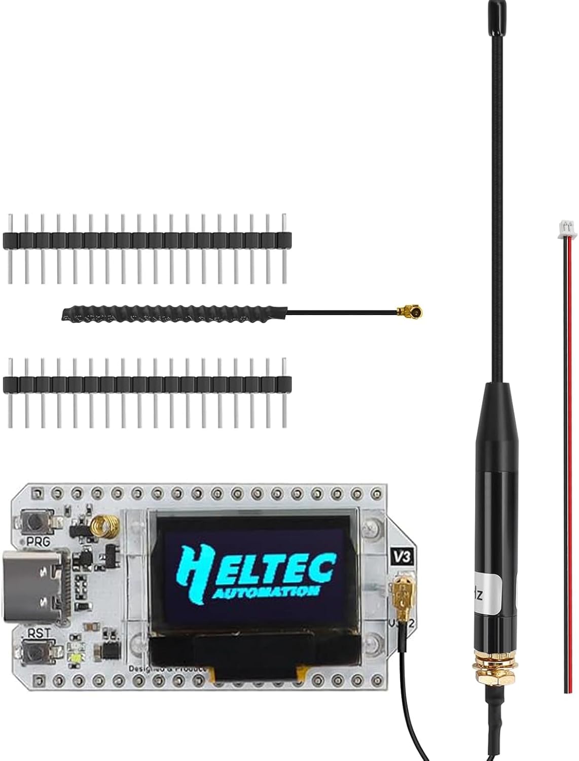 ESP32 LoRa Board V3 Mit Gehäuse & Antenne – 868/915 MHz – Für LoRaWAN Und Meshtastic – RCmall FZ2886S