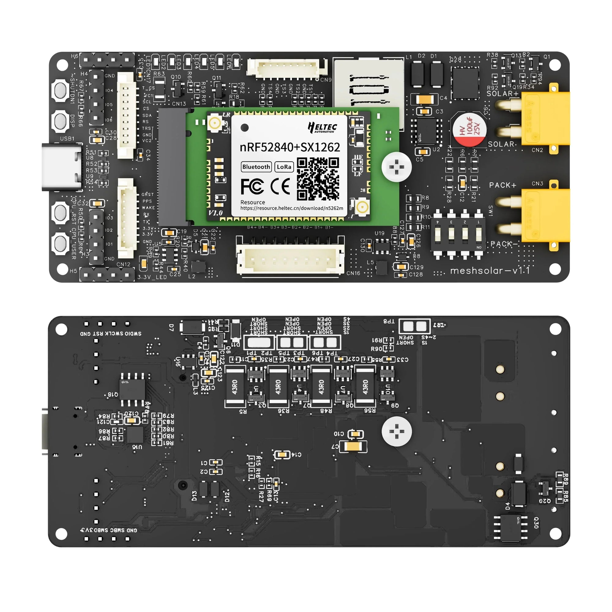 MeshTower S1 Solar-Powered Off-Grid Meshtastic Communication Node Support LoRa & Blutooth 1