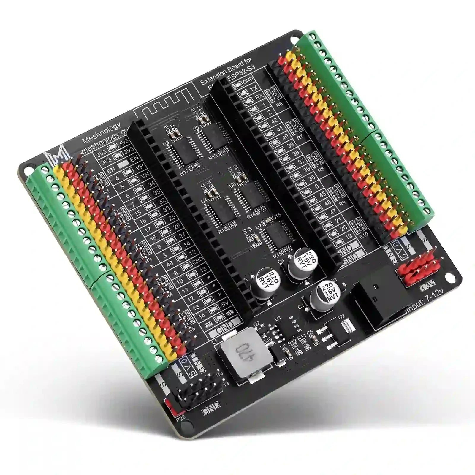 Meshnology N40 - ESP32 Expansion Board for ESP32/ESP32-S3 Core Modules