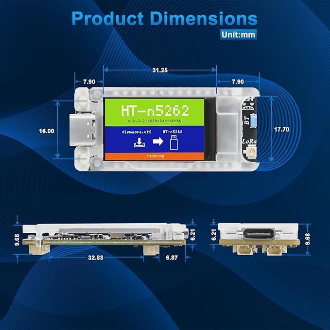 LoRa & Bluetooth 5.0 Board with GPS & Integrated Solar Power - Meshnology