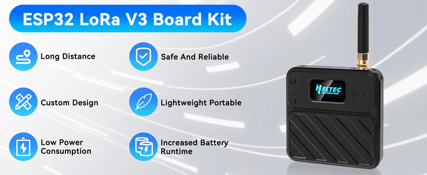 Meshnology—N32 - ESP32 LoRa V3 Dev Kit, Meshtastic Node Kit for LoRaWAN, IoT, Arduino 1