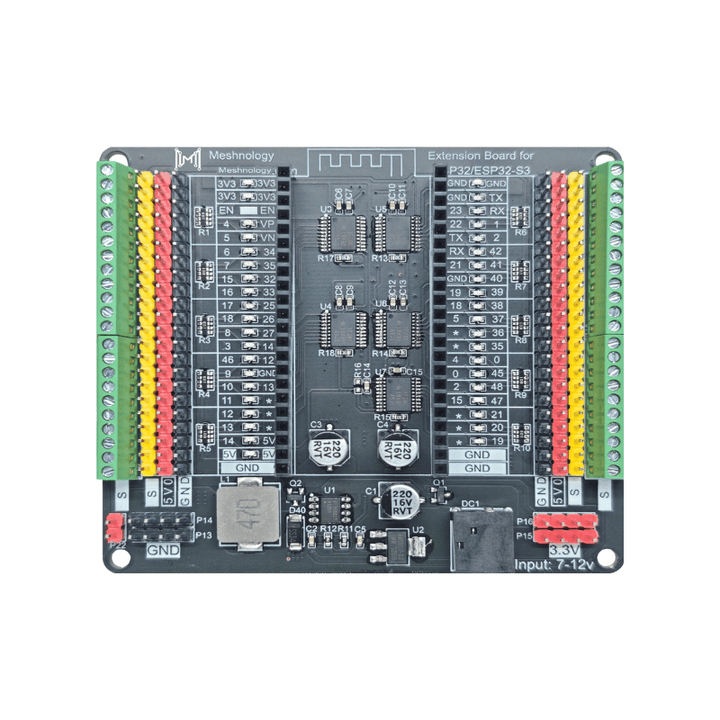 N40 - ESP32 Expansion Board for ESP32/ESP32-S3 Core Modules – Meshnology