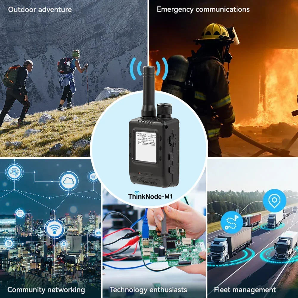 ThinkNode M1 Lora Meshtastic Transceiver with GPS & 1.54 inch EPD Display 3