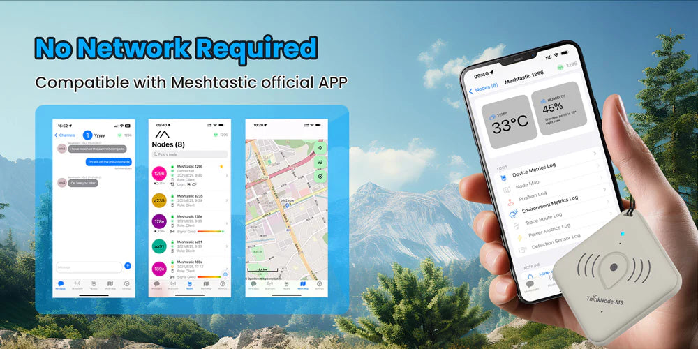 ThinkNode M3 LoRa GPS Tracker – Meshtastic Indoor & Outdoor GPS Tracking Device 4