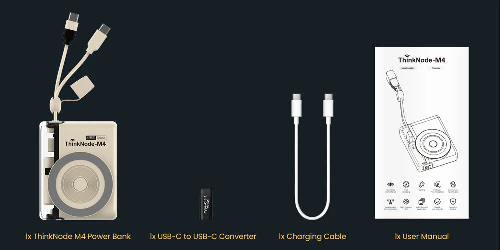 ThinkNode M4 7000 mAh Magnetic Power Bank – Portable Meshtastic Wireless Charger 3