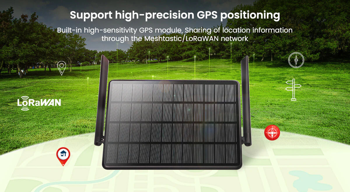 ThinkNode M6 nRF52840 Powered GPS Outdoor Waterproof Meshtastic Solar Node 2