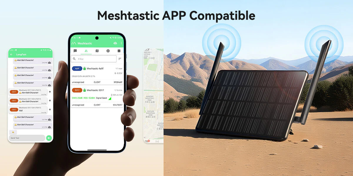 ThinkNode M6 nRF52840 Powered GPS Outdoor Waterproof Meshtastic Solar Node 4