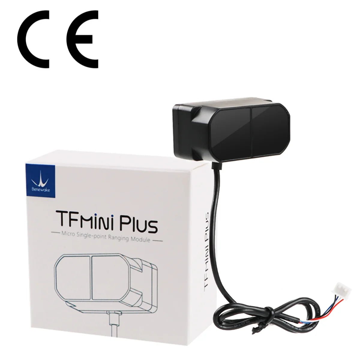 Benewake TFmini Plus LiDAR Module - High-Speed ToF Single-Point Ranging Sensor wireless device