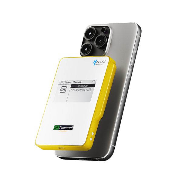 Heltec MeshPocket - Magnetic Charging Power Bank w/ Meshtastic LoRa Antenna