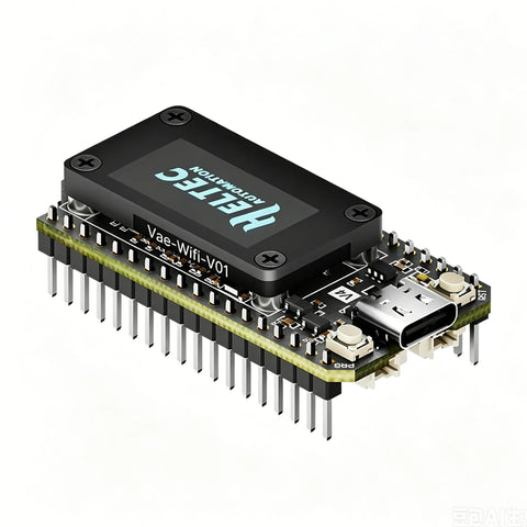 Heltec WiFi LoRa 32 V4 ESP32-S3 SX1262 Meshtastic Compatible IoT Development Board With Screen + Antenna wireless device