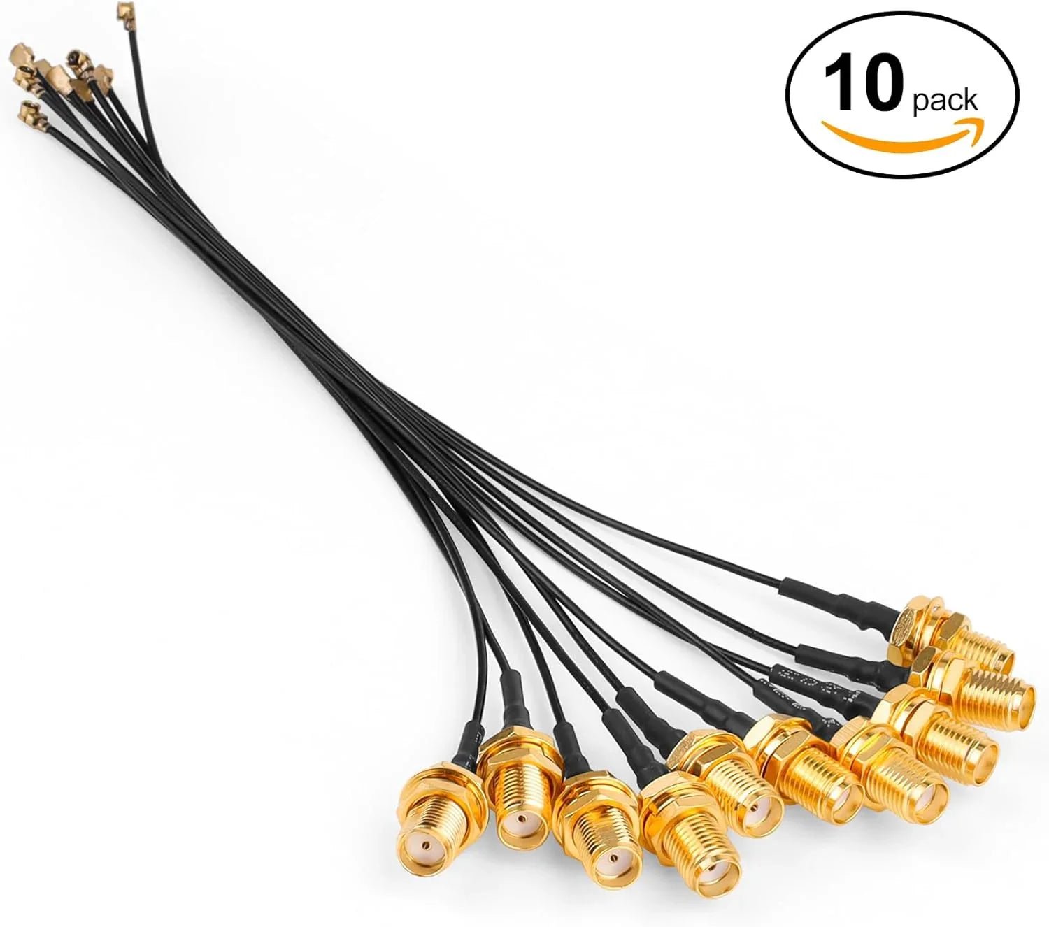Meshnology 915MHz LoRa Antenna & SMA to U.FL Cable-High Performance, Durable, Long Range for Meshtastic & IoT Applications 20CM-1 Pack wireless device