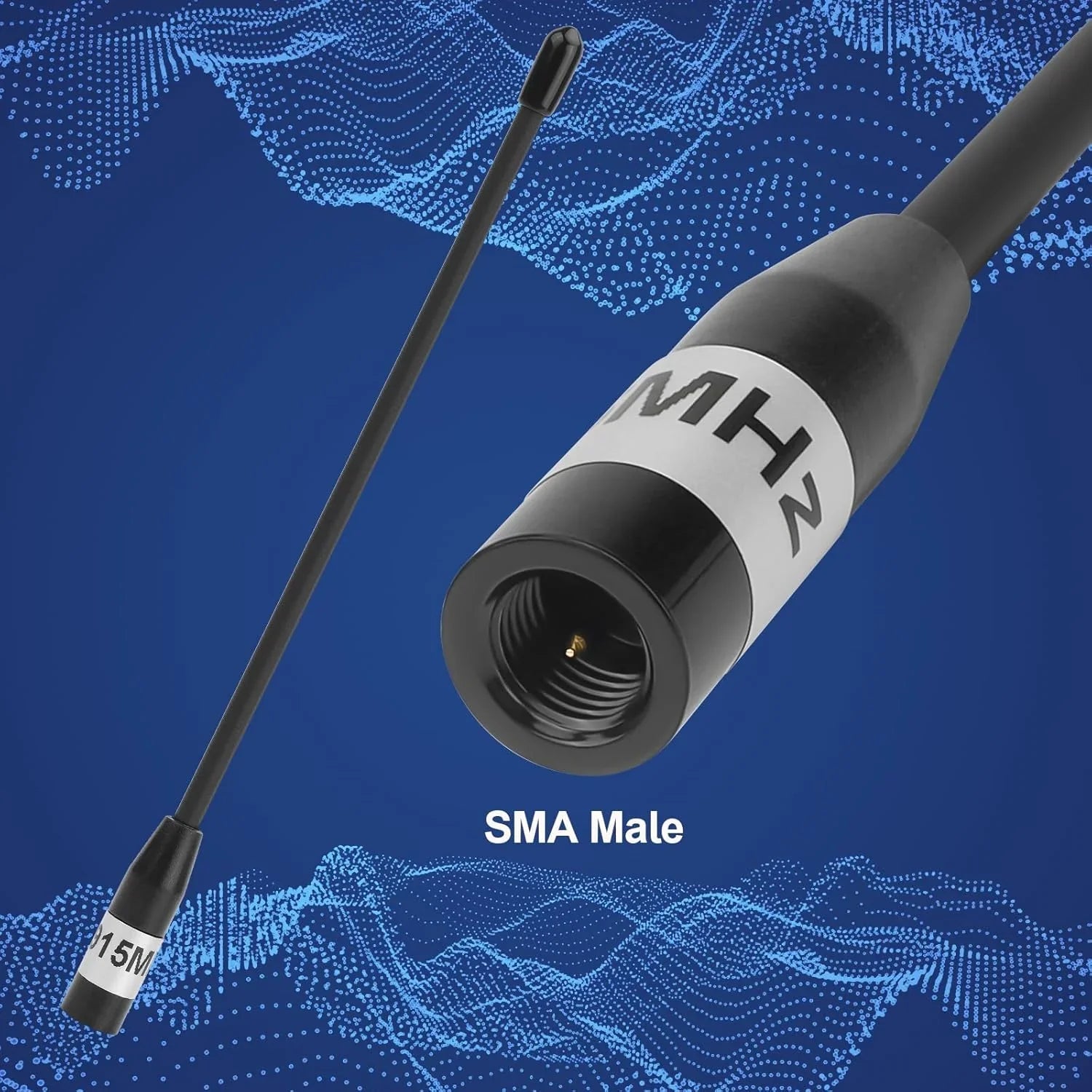 Meshnology 915MHz LoRa Antenna & SMA to U.FL Cable-High Performance, Durable, Long Range for Meshtastic & IoT Applications 39CM-1 Pack wireless device
