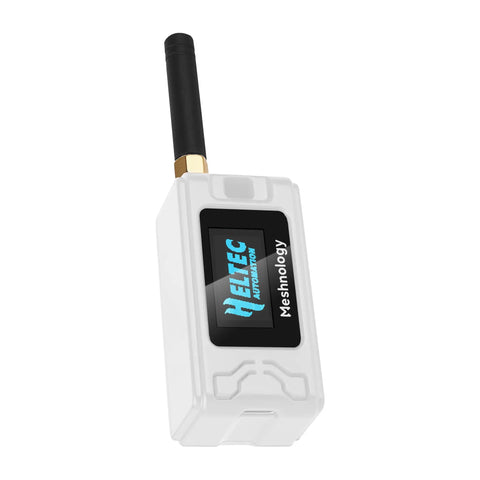 Meshnology N30 ESP32 LoRa V3 Pre-built Meshtastic Text Radio for Long Range LoRa N30 Only Case - White (2 PCS) wireless device