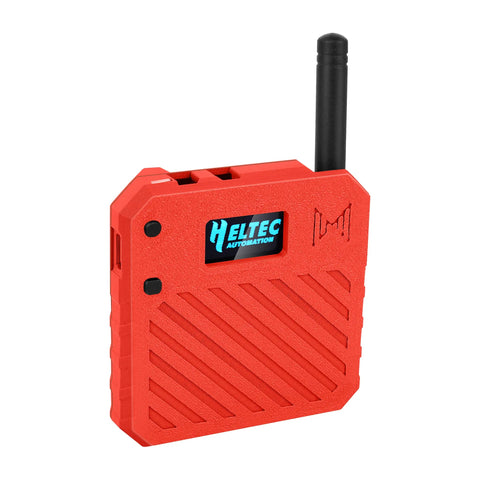 Meshnology N33 - Meshtastic ESP32 V3 LoRa Texting Device Kit for LoRaWAN, Arduino IDE Red wireless device