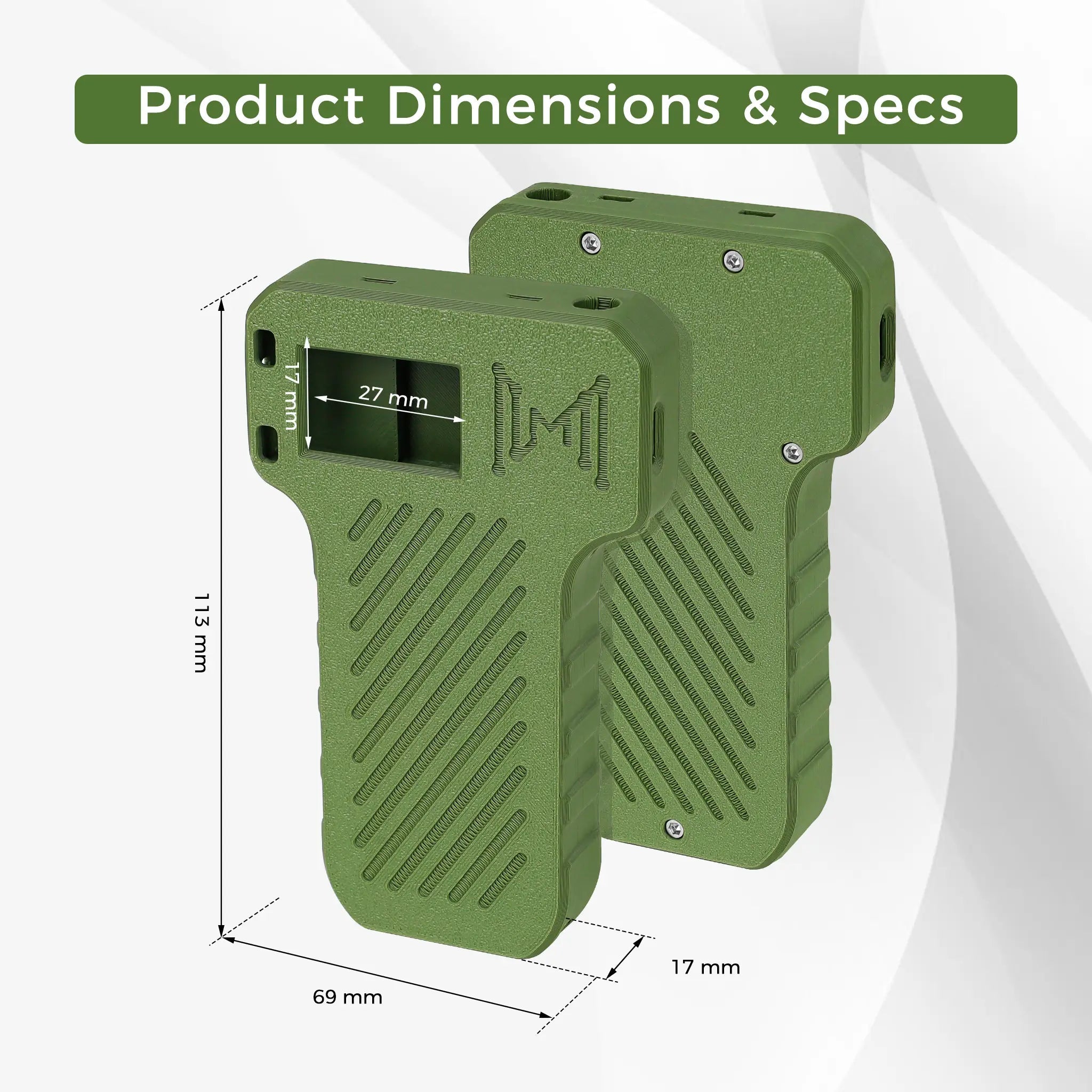 Meshnology N36 Meshtastic Bluetooth Mesh Network Off-Grid Texting Device Mesh Node T114 Green wireless device