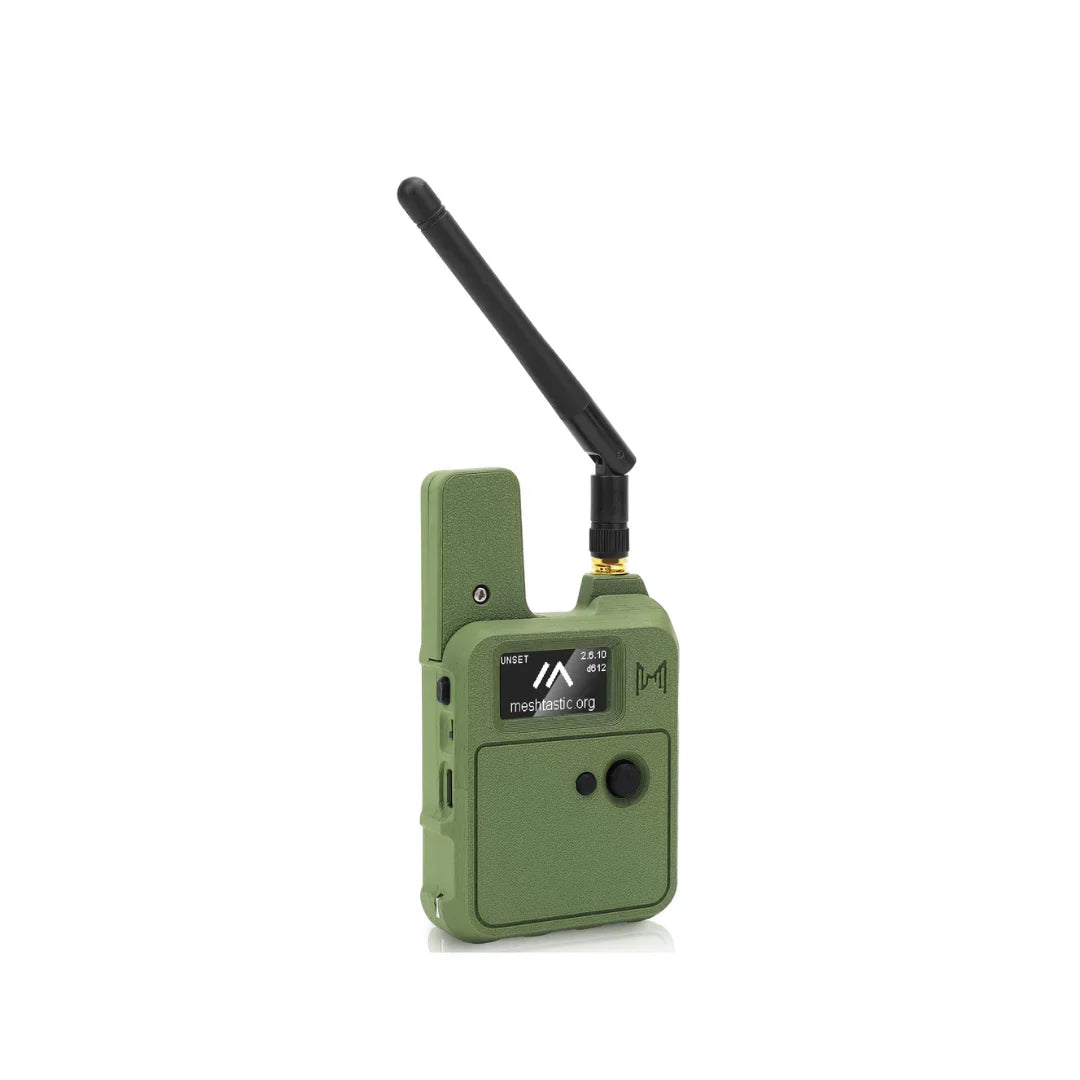 Meshnology—N37 Meshtastic Meshnology Wio Tracker L1 GPS LoRa Device with Antenna, Case, 3000mAh Battery