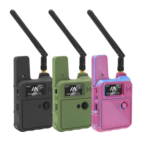 Meshnology N37 Wio Tracker L1 Meshtastic GPS Long Range LoRa Radio Device 1 Set (Board+Battery+Case) wireless device