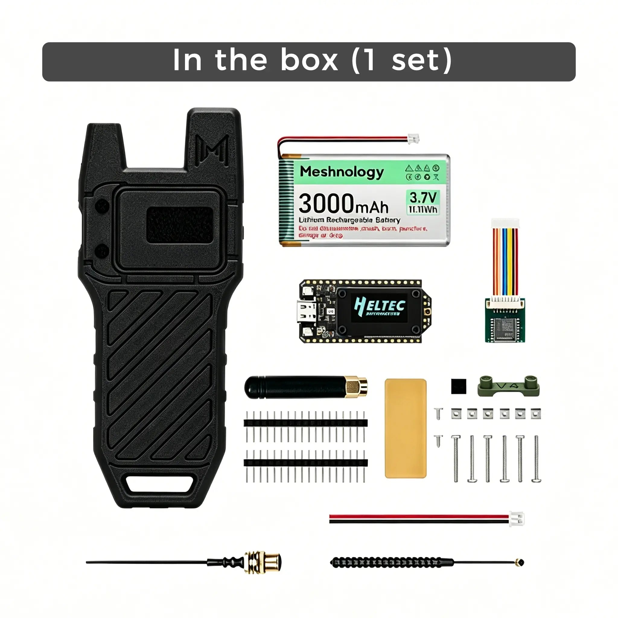 Meshnology N39 - WiFi LoRa 32 V4 Heltec Meshtastic Hardware Device Kit Green wireless device