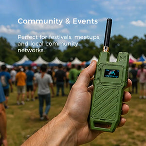 meshnology n39 meshtastic off-grid communication texting radio device
