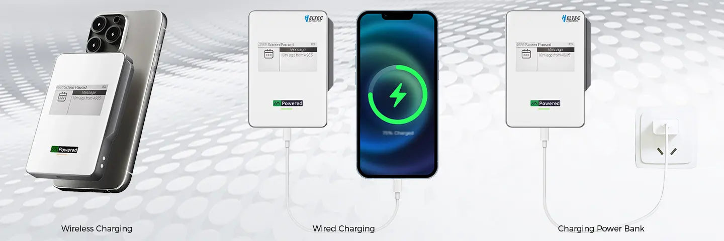 Mesh Pocket—M1 - Qi2 Heltec Wireless Charger, Meshtastic Magnetic Power Bank 10000mah 4