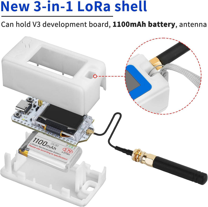 N30 - ESP32 LoRa V3 Development Board 2 Antenna Set 863-928 MHz - Meshnology - Meshnology