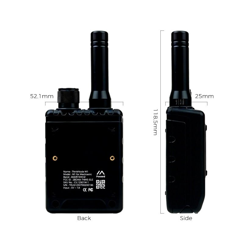 ThinkNode M1 Lora Meshtastic Transceiver with GPS & 1.54 inch EPD Display 868 MHz wireless device