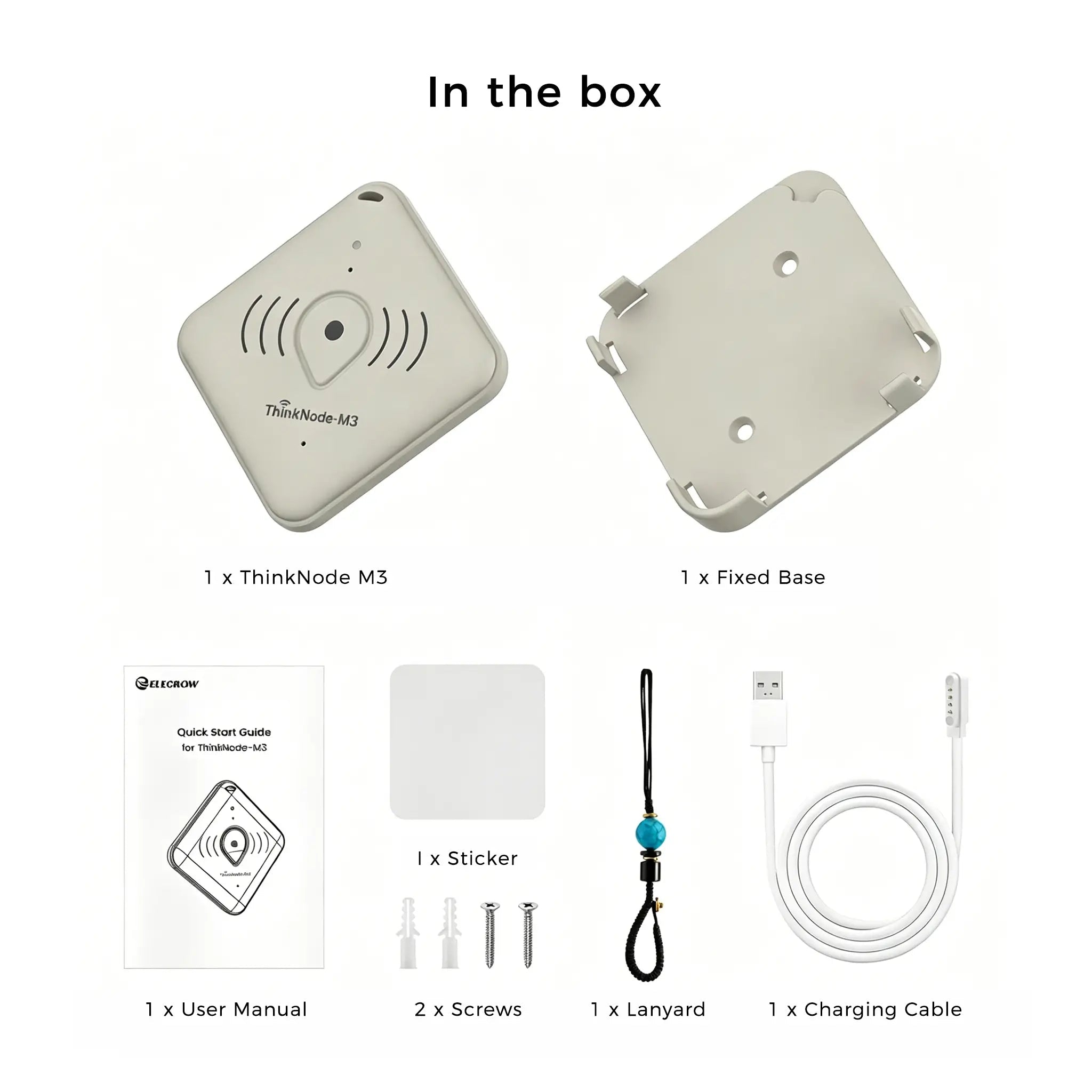 ThinkNode M3 LoRa GPS Tracker – Meshtastic Indoor & Outdoor GPS Tracking & Positioning Device Tracker wireless device