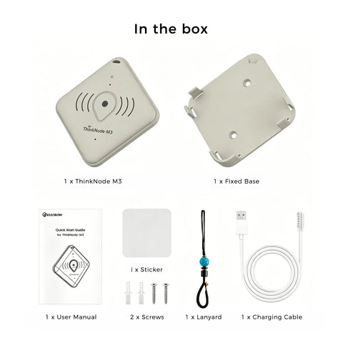 ThinkNode M3 LoRa GPS Tracker – Meshtastic Indoor & Outdoor GPS Tracking & Positioning Device Tracker wireless device